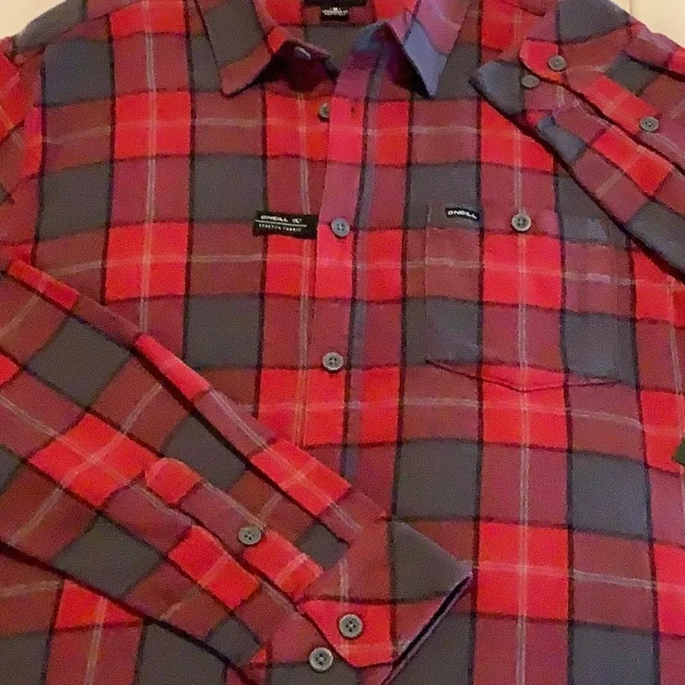 NWT O'NEILL REDMOND CLASSIC STRETCH FLANNEL